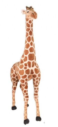 Wild&soft groe Giraffe 195 cm Plschfigur stehend