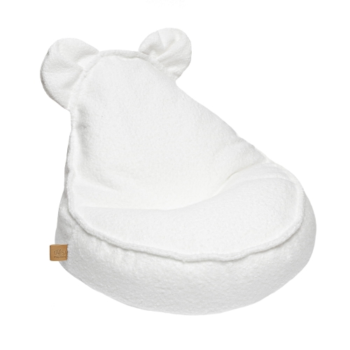 Meowbaby Boucle Sitzsack Teddy wei