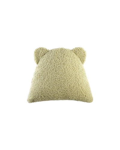 Wigiwama Boucle Teddy Br Kissen Matcha grn