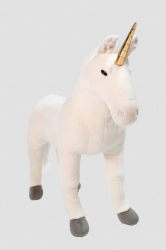 Wild&soft groer Einhorn Plschfigur stehend