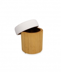 Kidsdepot Rattan Hocker Madou mit Stauraum