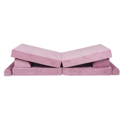 Meowbaby Premium Spielsofa Velvet rosa