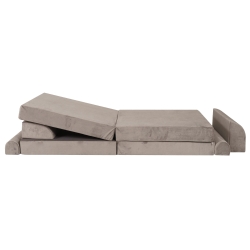 Meowbaby Premium Spielsofa Velvet grau