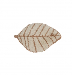 Kidsdepot Kissen Blatt Leaf beige