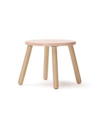 Kids Concept Kindertisch + 2 Hocker apricot