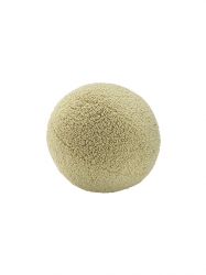 Wigiwama Boucle Teddy Ball Kissen Matcha grn