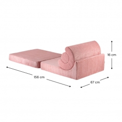 Wigiwama Sessel Flipster Pink Mousse rosa