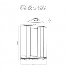 Eckschrank wei